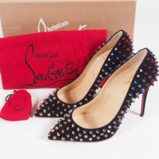 クリスチャンルブタン(Christian Louboutin)のマーブル✩様専用クリスチャンルブタン☆スパイク(ハイヒール/パンプス)