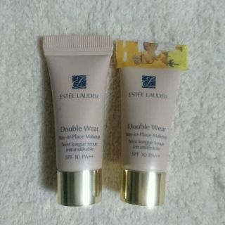 エスティローダー(Estee Lauder)のぽこたろう様専用　エスティローダーダブルウェア　サンプル5ml 2本セット(ファンデーション)