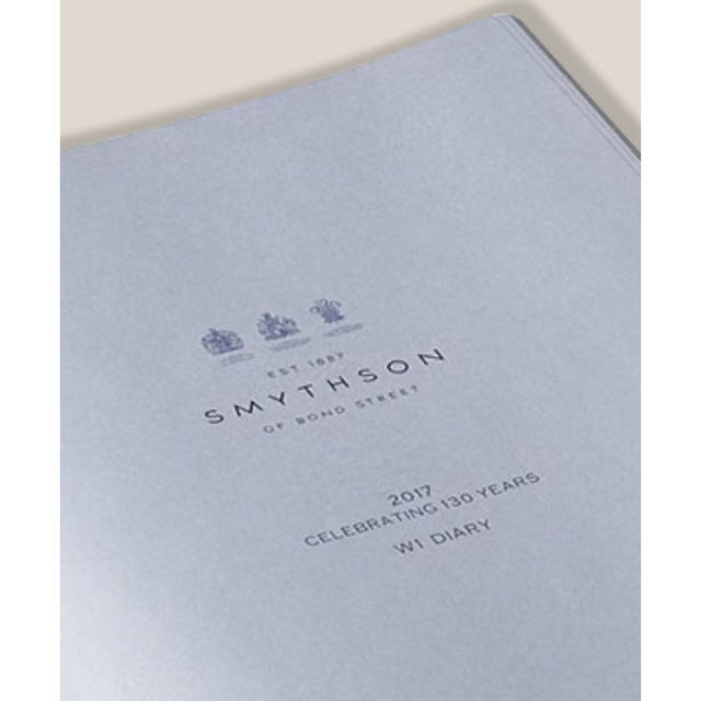 Smythson(スマイソン)の最終ねさげ！新品紙袋付スマイソン smythsonソーホー ダイアリー  インテリア/住まい/日用品の文房具(カレンダー/スケジュール)の商品写真