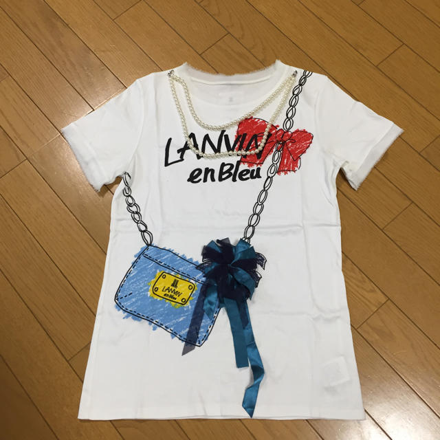 LANVIN en Bleu(ランバンオンブルー)の値下げしました！ランバンオンブルーTシャツ2枚目セット レディースのトップス(Tシャツ(半袖/袖なし))の商品写真