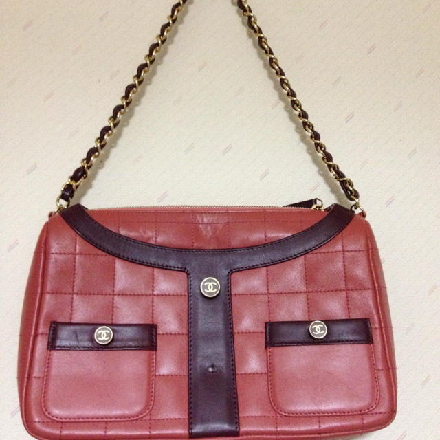 CHANEL - 訳あり スーツ型チェーンショルダー