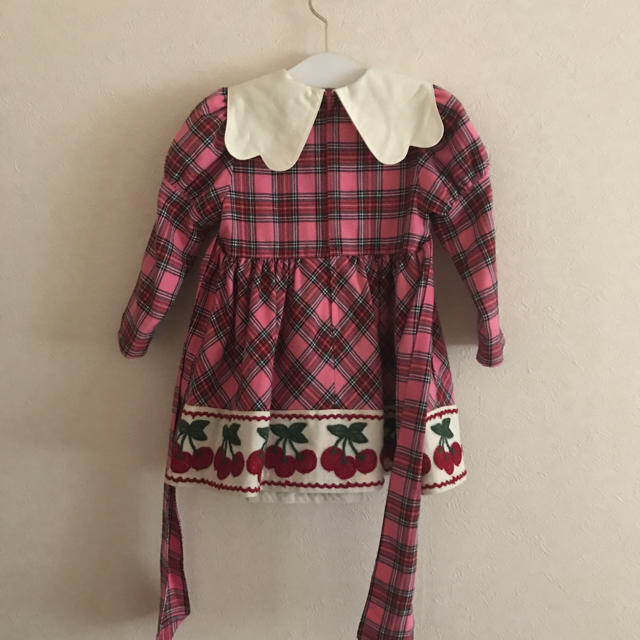 Shirley Temple(シャーリーテンプル)のシャーリーテンプル  さくらんぼワンピ キッズ/ベビー/マタニティのキッズ服女の子用(90cm~)(ワンピース)の商品写真