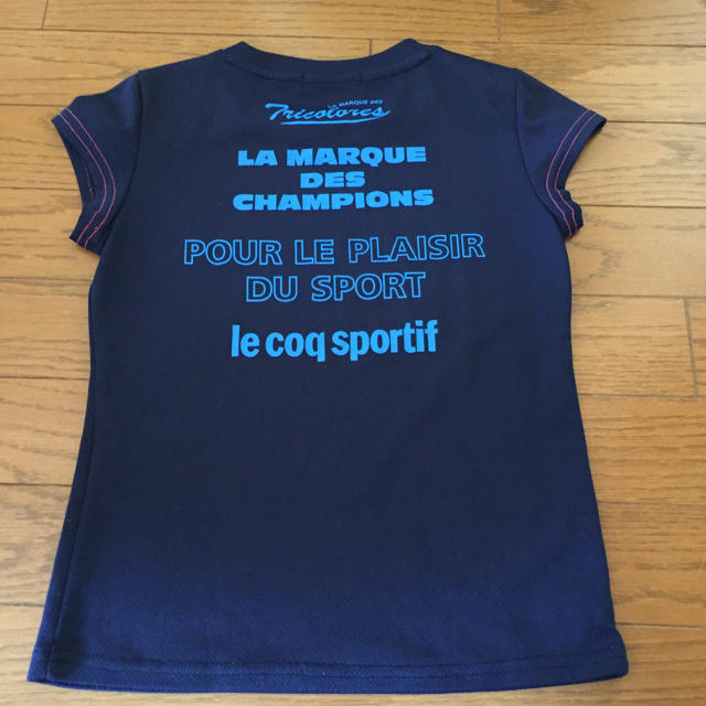 le coq sportif(ルコックスポルティフ)のルコックポリティフ☆スポーツ用Tシャツ キッズ/ベビー/マタニティのキッズ服女の子用(90cm~)(Tシャツ/カットソー)の商品写真