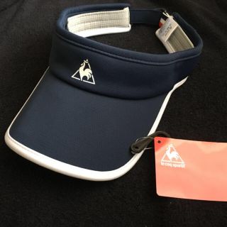 ルコックスポルティフ(le coq sportif)の値下げ！新品 ルコック サンバイザー(キャップ)