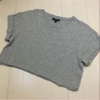 トップショップ(TOPSHOP)のtopshop グレー Tシャツ(Tシャツ(半袖/袖なし))