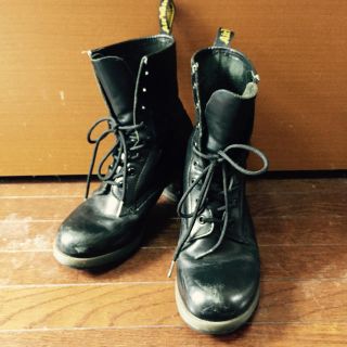 ドクターマーチン(Dr.Martens)のDr.Martens DARCIE ダーシー ヒール レースアップブーツ UK6(ブーツ)