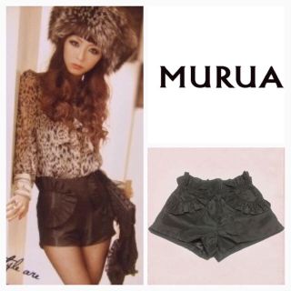 ムルーア(MURUA)のMURUAハイウエストショートパンツ(ショートパンツ)