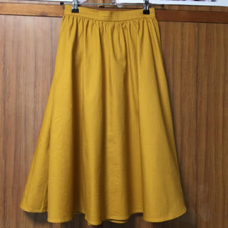ジーユー(GU)のGU イージーカラースカート(ひざ丈スカート)