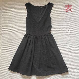 ザラ(ZARA)の★ZARA★  パーティにおすすめAライン リトルブラックドレス(ミニドレス)