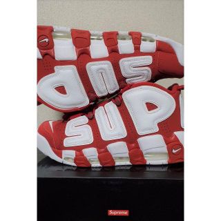 シュプリーム(Supreme)の【ゆう様用】 Supreme Nike Air More Uptempo Red(スニーカー)