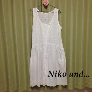 ニコアンド(niko and...)のniko and... シャツワンピース(ロングワンピース/マキシワンピース)