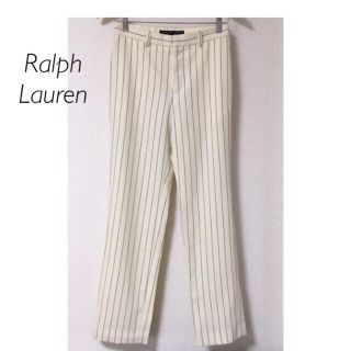 ラルフローレン(Ralph Lauren)の【未使用品】Ralph Lauren ストライプパンツ(カジュアルパンツ)