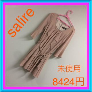 サリア(salire)のタグ付き未使用♡8424円♡可愛いワンピ(ミニワンピース)