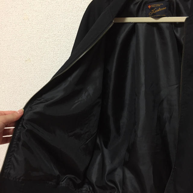 Kastane(カスタネ)の春秋ブルゾン((black)) レディースのジャケット/アウター(ブルゾン)の商品写真