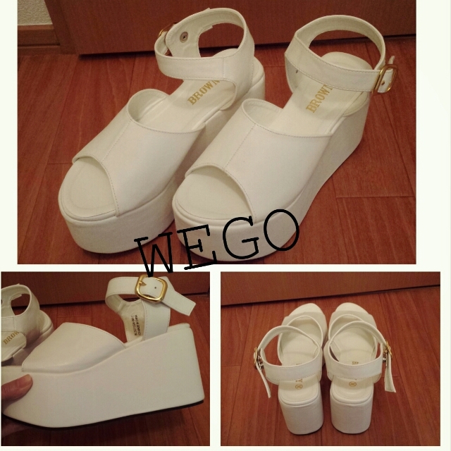 WEGO(ウィゴー)のWEGO❀厚底サンダル レディースの靴/シューズ(サンダル)の商品写真