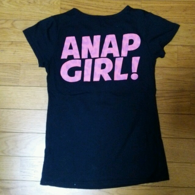 ANAP(アナップ)のアナップガール１４０ー１５０Tシャツ  キッズ/ベビー/マタニティのキッズ服女の子用(90cm~)(Tシャツ/カットソー)の商品写真