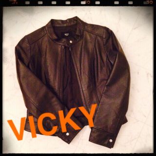 ビッキー(VICKY)のVICKY♡レザージャケット(ライダースジャケット)