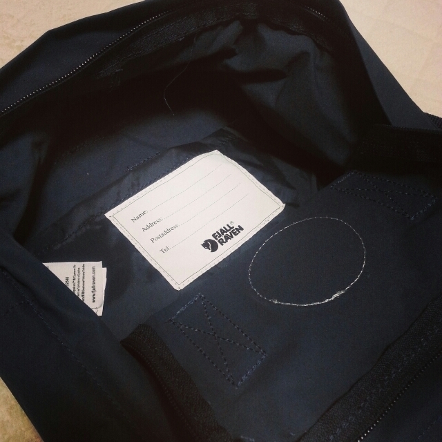 カンケン ミニ♡ネイビー レディースのバッグ(リュック/バックパック)の商品写真