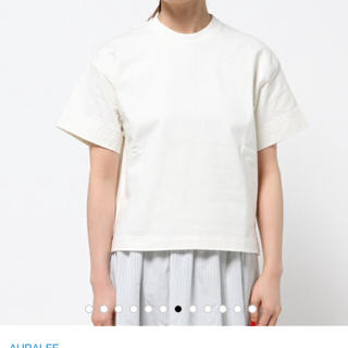 ヤエカ(YAECA)のAURALEE オーラリー スタンドアップTシャツ(Tシャツ(半袖/袖なし))