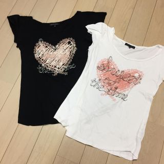 ミッシュマッシュ(MISCH MASCH)のミッシュマッシュのTシャツ二枚セット(Tシャツ(半袖/袖なし))