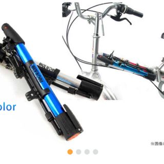 WildWood 自転車＆ボールの空気入れ♪自転車に取り付けられる専用ホルダー付(工具/メンテナンス)