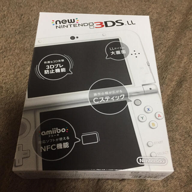 judo様専用【値下げ新品未開封】NEWニンテンドー3DSLL本体パールホワイトのサムネイル