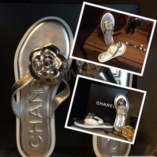 シャネル(CHANEL)のFril登録❺年目に感謝♡→Fril限定⭐️CC16コレを赤字価格でお届け🚛(サンダル)