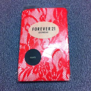 フォーエバートゥエンティーワン(FOREVER 21)の【未使用送料込】春タイツ(タイツ/ストッキング)