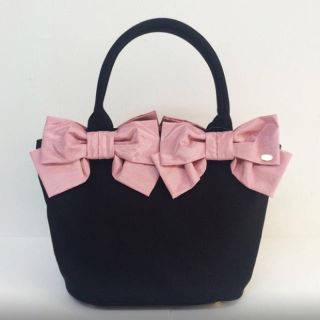 ルルゲッタ(Leur Getter)のルルゲッタ シャンタンリボン付BAG(トートバッグ)