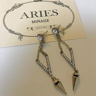 アリエス(aries)のアリエスミラージュ ピアス(ピアス)