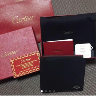 カルティエ(Cartier)の【確実本物正規品・新品未使用】カルティエ 財布(折り財布)