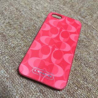 コーチ(COACH)のcoach  iphon5、5sカバー  ケース(iPhoneケース)