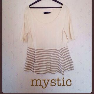 ミスティック(mystic)のmystic＊カットソー(カットソー(長袖/七分))