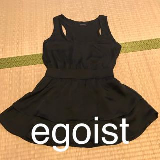 エゴイスト(EGOIST)のエゴイスト★ペプラムトップス(カットソー(半袖/袖なし))