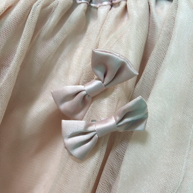 RETRO GIRL(レトロガール)の【値下げ】ピンクベージュレーススカート♡ レディースのスカート(ひざ丈スカート)の商品写真
