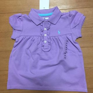 ラルフローレン(Ralph Lauren)のラルフローレン 新品 90 ポロシャツ ギャザー(Ｔシャツ)