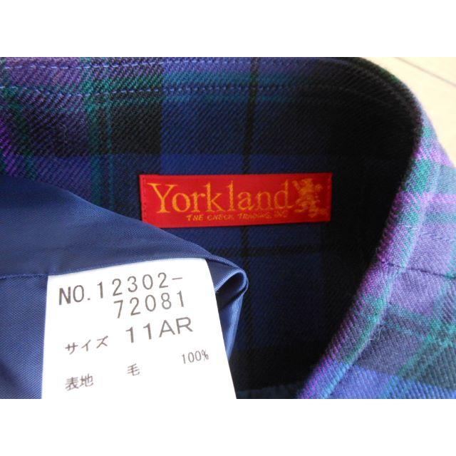 Yorkland(ヨークランド)のヨークランド YORKLAND スカート 11AR チェック 美品 レディースのスカート(ミニスカート)の商品写真