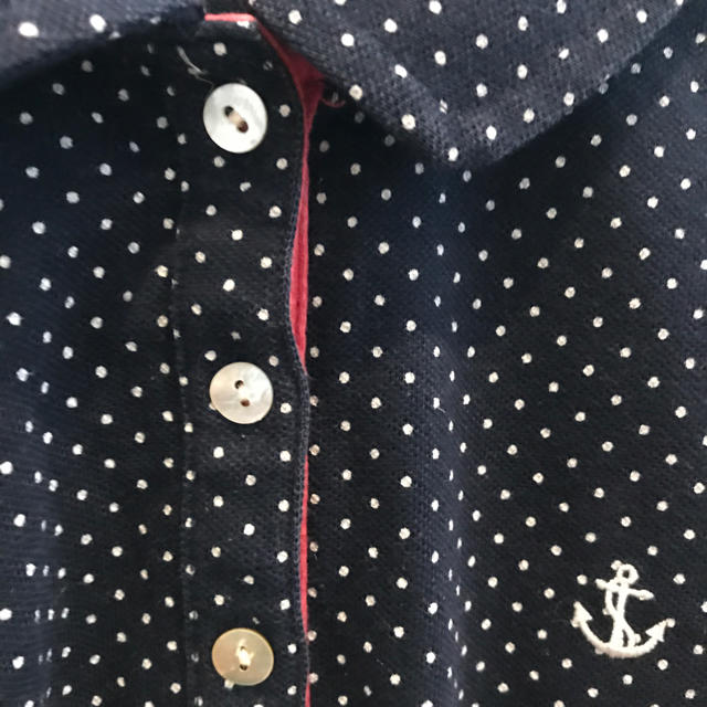 ベルメゾン(ベルメゾン)のベルメゾン ポロシャツ 貝ボタン レディースのトップス(ポロシャツ)の商品写真