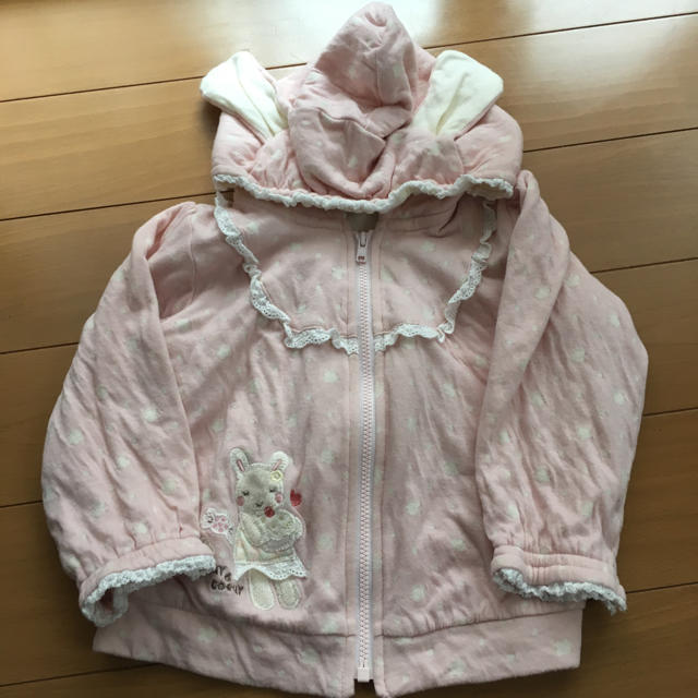 クーラクール パーカー 90 キッズ/ベビー/マタニティのキッズ服女の子用(90cm~)(ジャケット/上着)の商品写真