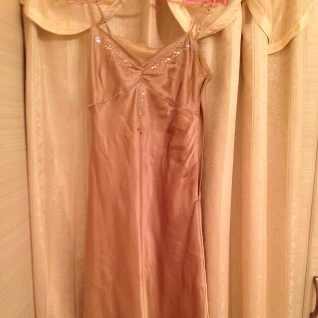 シャンパンゴールド♡ロングドレス レディースのフォーマル/ドレス(その他ドレス)の商品写真