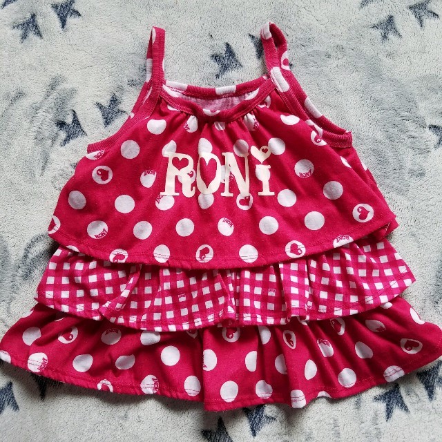 RONI(ロニィ)の専用☆RONI☆ﾎﾞﾘｭｰﾑﾌﾘﾙｷｬﾐ☆SM☆ キッズ/ベビー/マタニティのキッズ服女の子用(90cm~)(Tシャツ/カットソー)の商品写真