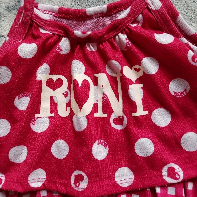 RONI(ロニィ)の専用☆RONI☆ﾎﾞﾘｭｰﾑﾌﾘﾙｷｬﾐ☆SM☆ キッズ/ベビー/マタニティのキッズ服女の子用(90cm~)(Tシャツ/カットソー)の商品写真