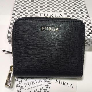 フルラ(Furla)のFURLA☆折り財布 定価2.4万円 ブラック(財布)