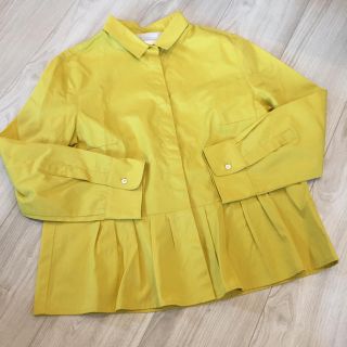 マックスマーラ(Max Mara)の極美品 マックスマーラ 裾プリーツ ブラウス(シャツ/ブラウス(長袖/七分))