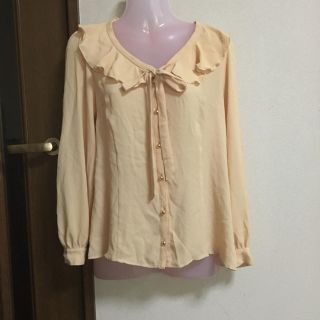 ミッシュマッシュ(MISCH MASCH)のミッシュマッシュ☆リボン付きとろみブラウス(シャツ/ブラウス(長袖/七分))