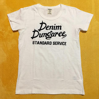 デニムダンガリー(DENIM DUNGAREE)の新品 レア DENIM DUNGREE ノベルティTEE 160size(Tシャツ/カットソー)