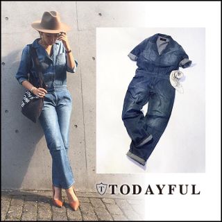 トゥデイフル(TODAYFUL)の☆todayful☆デニムタックオールインワン(オールインワン)