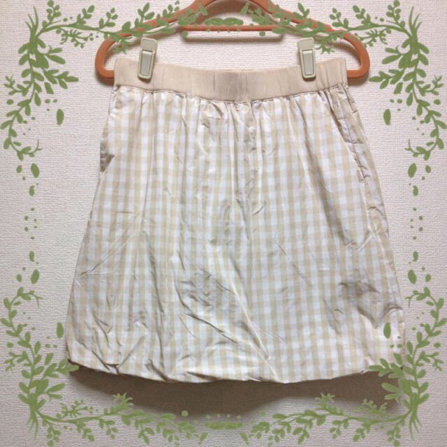 UNITED ARROWS(ユナイテッドアローズ)のギンガムチェック🐈SK レディースのスカート(ひざ丈スカート)の商品写真
