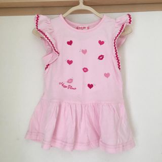 メゾピアノ(mezzo piano)のmamico様専用♡メゾピアノ♡美品ノースリーブカットソー100(Tシャツ/カットソー)