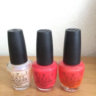 オーピーアイ(OPI)のyun様専用 OPI ネイルポリッシュ 3本セット(マニキュア)